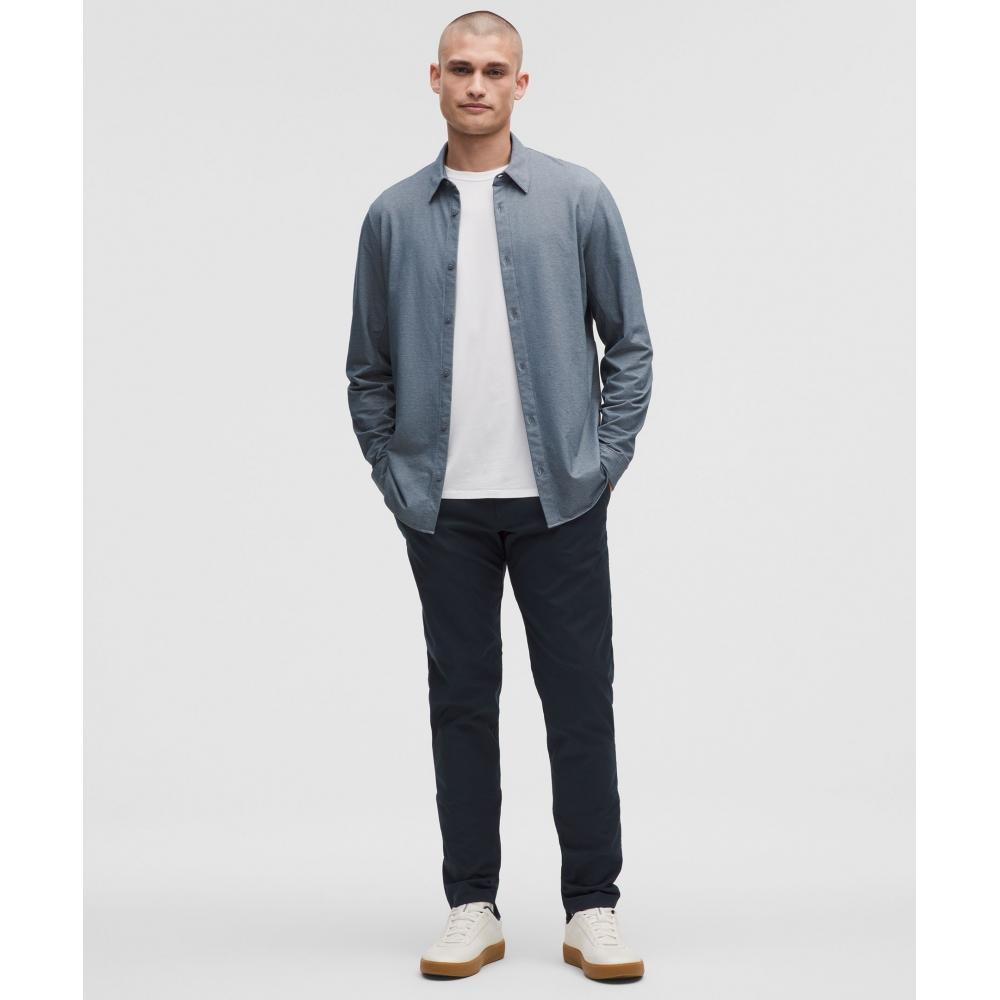 Lululemon Abc Slim Fit Trouser 34l  Smooth Twill True Navy