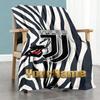 Juventus Customize Your Name Blanket Multi-purpose Personalized Blanket Durable Comfort Great for Office Livingroom Bedding Chair for All Occasions