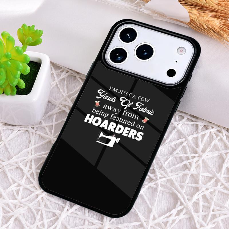 Eat Sleep Sew Repeat Phone Case for iPhone 17 Air 16 15 11 12 14 13 Pro Max Shockproof Cover