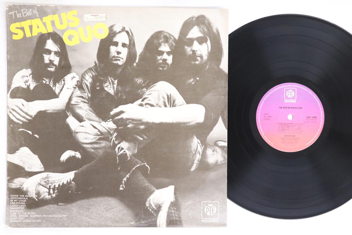 

LP Record STATUS QUO - Best Of Status Quo NSPL18402 PYE UK Rock Used