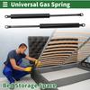 Motoforti 350mm/13.78" Gas Struts with 800N Gas Springs, Black Carbon Steel, 2 Pieces, for RV Toolbox Lids, Storage Boxes, and Cabinet Doors