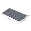 Nordic Style Rectangular Plastic Tea and Cup Draining Tray for Living Room