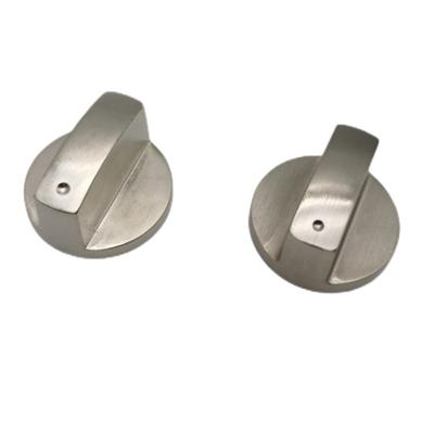 1Pc Gas Stove Knobs 6mm Silver Modern Kitchen Electric Cooker Oven Hob Control Switch For Household Hardware Replacement Tools