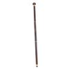 Elderly Wenge Walking Stick Elegant Ergonomic Detachable Round Grip Walking Cane for Rehabilitation