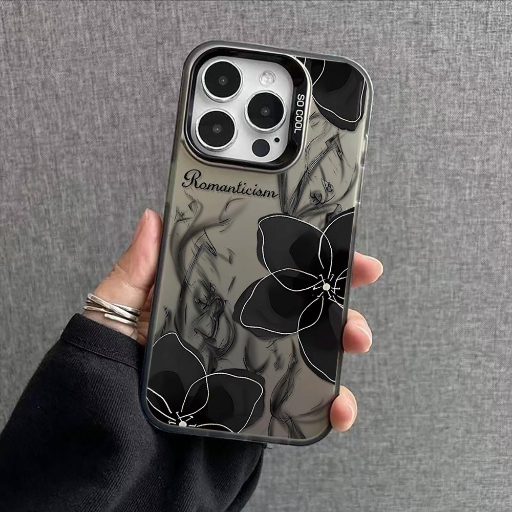 

Расписной чехол для телефона для iPhone 11 14 15 16 iPhone 17 11 12 13 для 17 14 15 16 Pro14 15 16 Pro Max для Samsung S25 Ultra S24 S25 A36 A56 A16 Жесткий чехол Samsung A05 4G чёрный