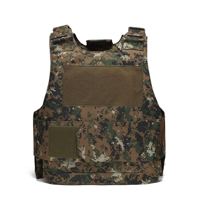 Kamuflāžas taktisks ātri atverams MOLLE veste