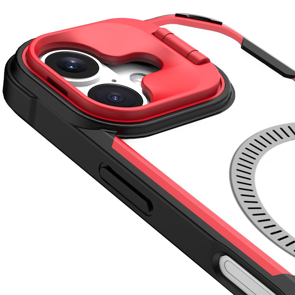 Oracle Bone Shield Magnetische Handyhülle für iPhone 17/16 Pro Max/15/14 mit Halterung