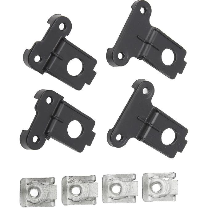 Pyhodi Headlight Tab Repair Kit, Left Right Side Headlight Headlamp Bracket Tab Repair Kits, Aluminium Alloy Simple Installation Scratch Resistant