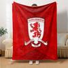 Middlesbrough Blanket, High quality Comfortable for All Seasons, Home Decor, Warmth and Comfort
