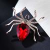 Fashion Creative Crystal Spider Animal Brooch Pin Women's Jewelry Accessories Brooch