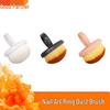 Nail Art Soft Bristle Brush - Short Handle for Cleaning, Polishing, and Dust Sweeping