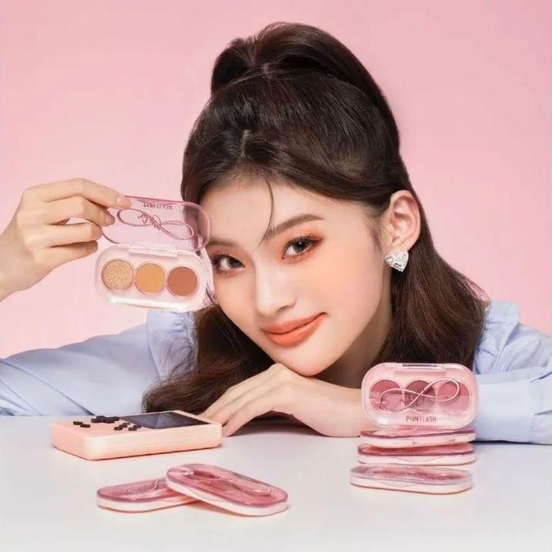 PINKFLASH - New 3 Pan Eyeshadow - PK03