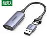 Ugreen Placa de Captura de Vídeo HDMI 4K