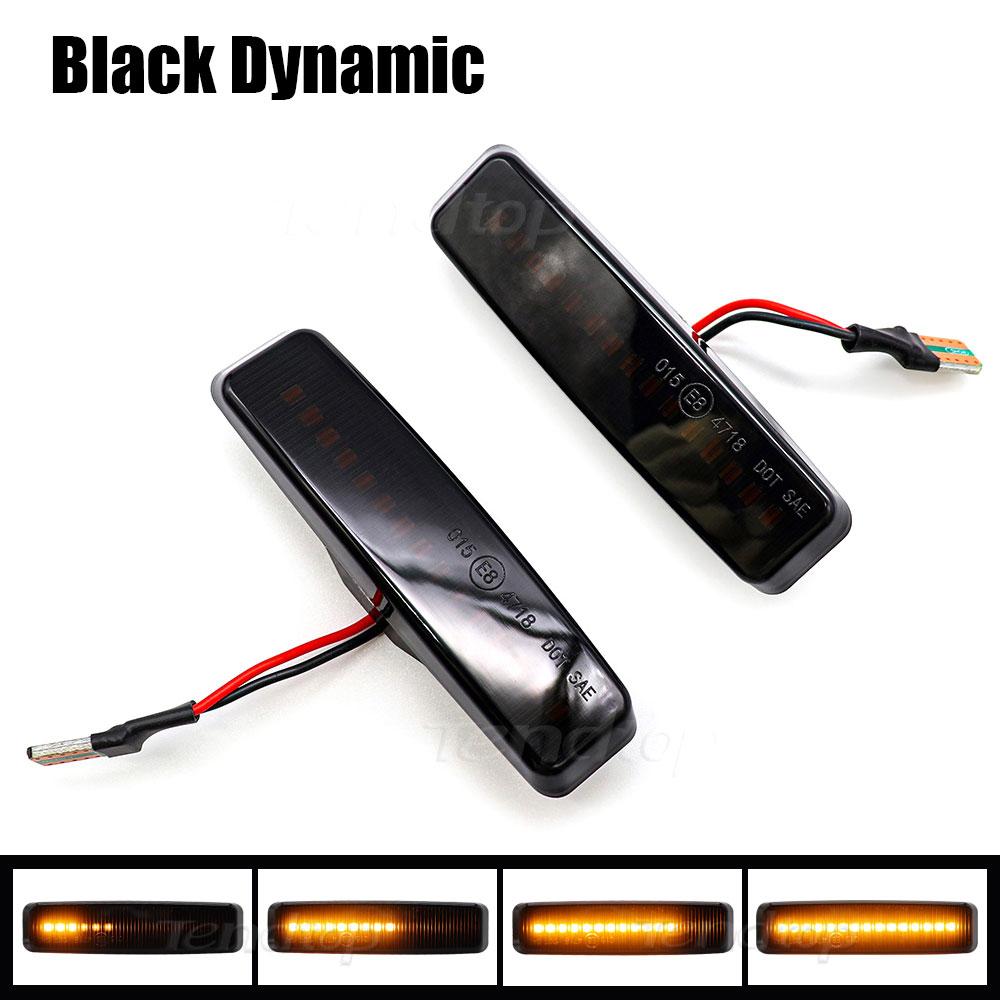 Quality LED Sequential Turn Signal Lights for BMW E39 M5 525i 528i 530i 63142496299 Blinker Dynamic Side Marker Indicator Lamps