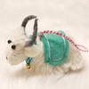 Artistic Yak Shape Figure Pendant Soft Felt Woolen Farm Animal Miniature Hanging Ornament For Gifting Decoration