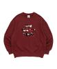 NET SOCIAL CLUB Og Logo Camo Pack Sweatshirts (Burgundy)