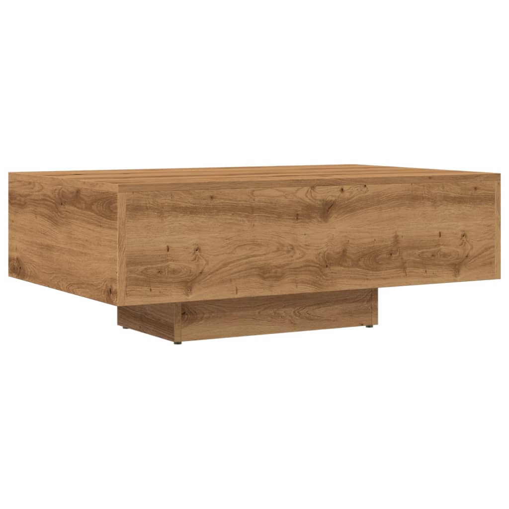  Coffee Table, Artisan Oak 85x55x31 Cm, Wood-based Material