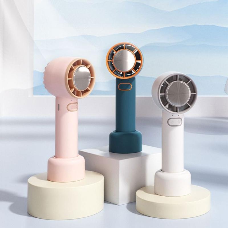 Rechargable Cooling Fan Comfortable Mini Pocket Fan Handhelds Cooling Fan Lightweight Desk Fan Travel Holiday Must Haves