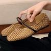 Chaussures Mary Jane en Mesh Creux Confortables pour Femmes Été Bout Rond Semelle Souple Ballerines Élégantes Chaussures de Fête Ballet Escarpins Dames