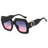 Sunglasses Men Women Luxury Brand  New Fashion Vintage Square Designer Summer Pink Sun Glasses Femlae Oversized UV400 Shades