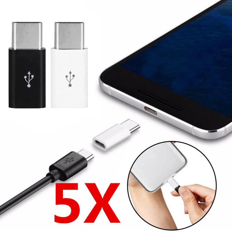 Buy USB 3.1 Type C Female To Micro USB Male Adapter Converter Connector