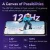 Cubot A40 Smartphone, Android 15, 4GB RAM+256GB ROM, 6,88-tommers 120Hz skjerm, åttekjernet, 48MP kamera, 5100mAh batteri, NFC, ansiktsgjenkjenning