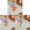 Cute Food Plush Toy Bag Pendant With Pp Cotton Filling For Kids Gift