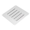 4PCS Air Vent Louver Grille Covers 316 Stainless Steel Boat Cabin Vents Louver Grille for Ship Yatch