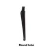 Ullicyc-Disc Brake for Road Bike, Carbon Fiber Bicycle, Round and Tapered Tube, Front Fork QC340, 12x100 Thru Axle, 700x25c