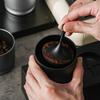 Coffee Powder Receiver with Cover 58MM Aluminum Alloy Anti Fly Cloth Cup Grinder Handle