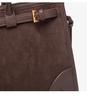 2025 Suede Motorkárska Taška: Všestranná Crossbody & Ramenná Kabelka na Jeseň/Zimu