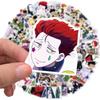 Balení 100 ks X Hunter Anime Stickers Nálepky na notebook na kolo na kytaru a skateboard