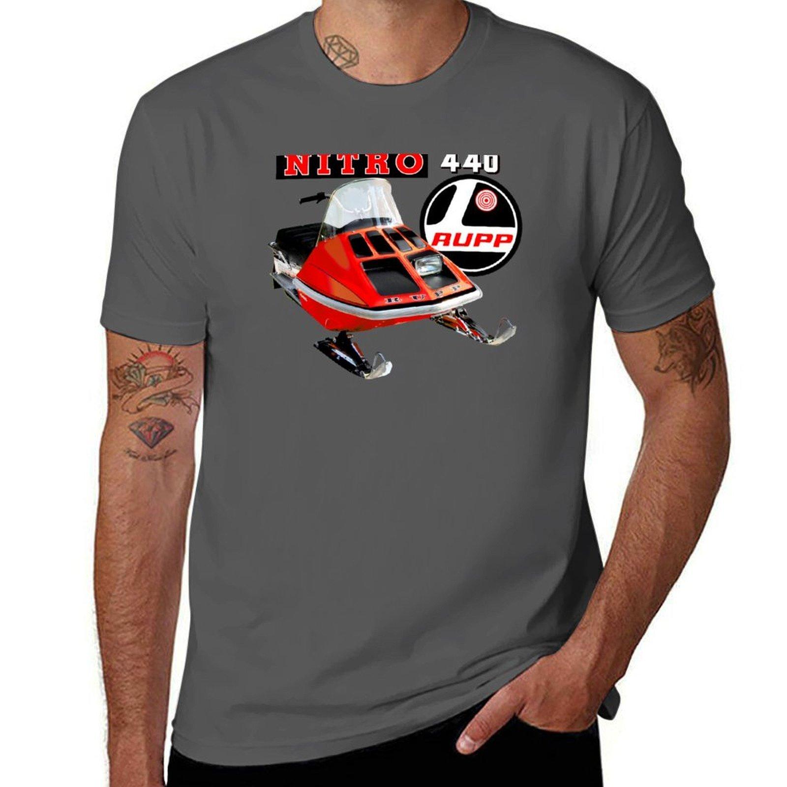 

Rupp Nitro 440 Snowmobile T-Shirt man t shirts cotton t shirt man casual T-Shirt 4XL