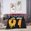 Six Seven Ice Cream Drip 67 Mason Meme Soft Blanket Adult Plush Bedding Throws Novelty Bedroom Flannel Bedspread Sofa Bed Cover