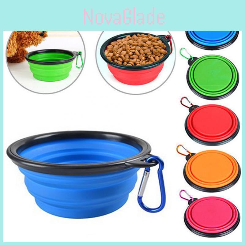 Compact 350ml Collapsible Dog Bowl For Convenient Feeding And Hydration On The Go
