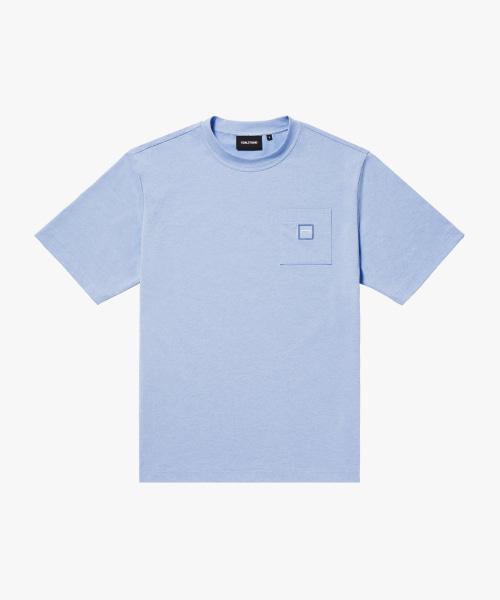 GOALSTUDIO Air Dry Pocket Tee-Light Blue