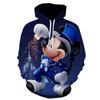 Disney-Moletons Masculinos E Femininos Minnie Mickey Mouse, Streetwear Casual De Hip-hop