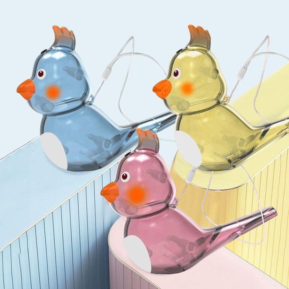 Multicolor Cartoon Bird Whistle Add Water Warble Whistle Musical Instrument Toys  Children Toy