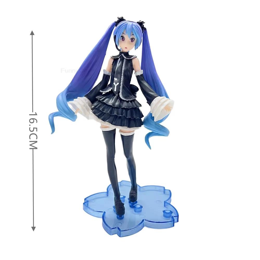 Anime Hatsune Miku Figure Wedding Dress Action Figures Kawaii Swimsuit Vocaloid Pvc Collectible Model Toys Girl Gift