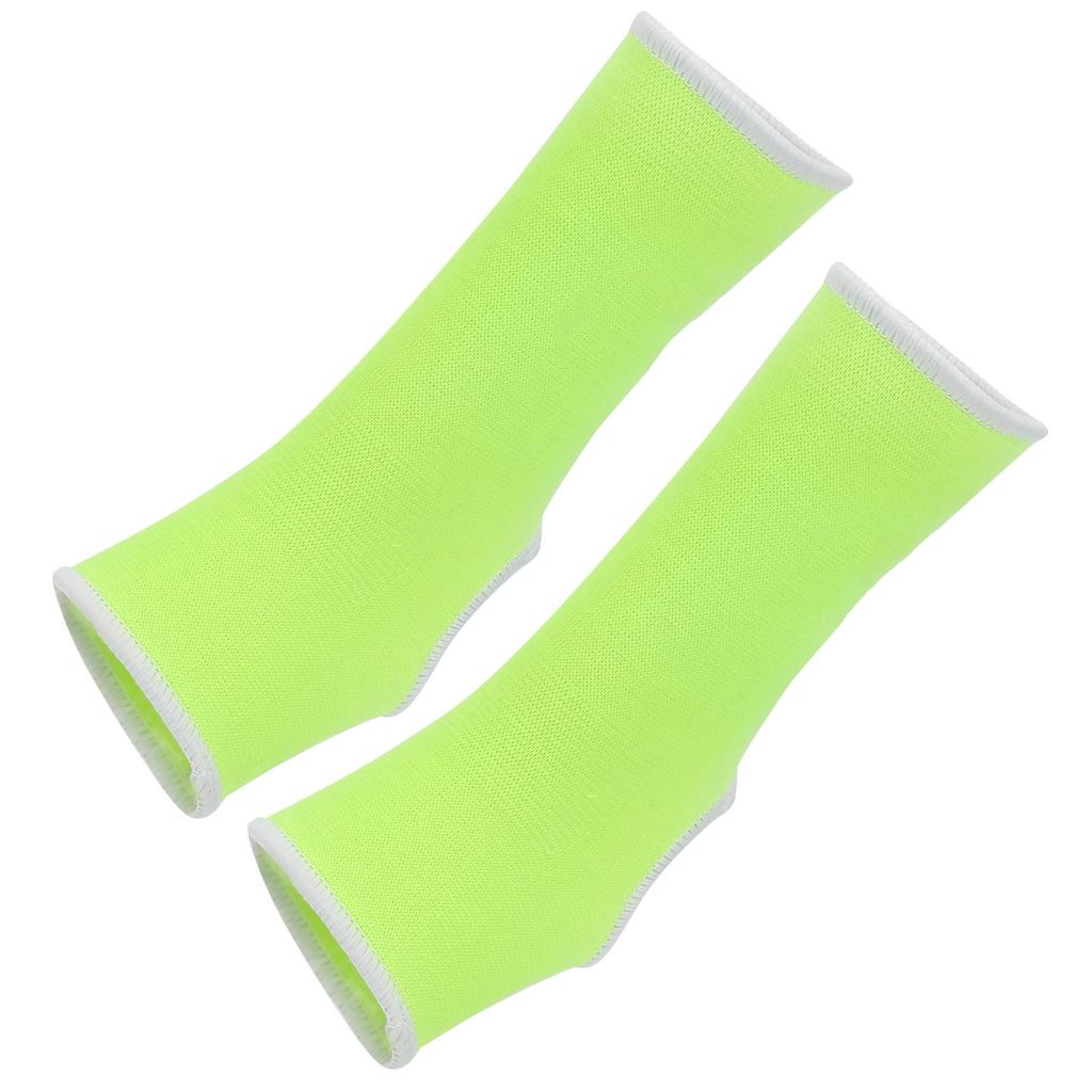 Cavigliera Sportiva in Nylon Supporto Caviglia Fascia Elastica Manicotto Protettivo Traspirante VerdeS