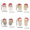 1 Pair Sparkling Christmas Drop Earrings Cute Santa Claus Dangle Earring  Gifts