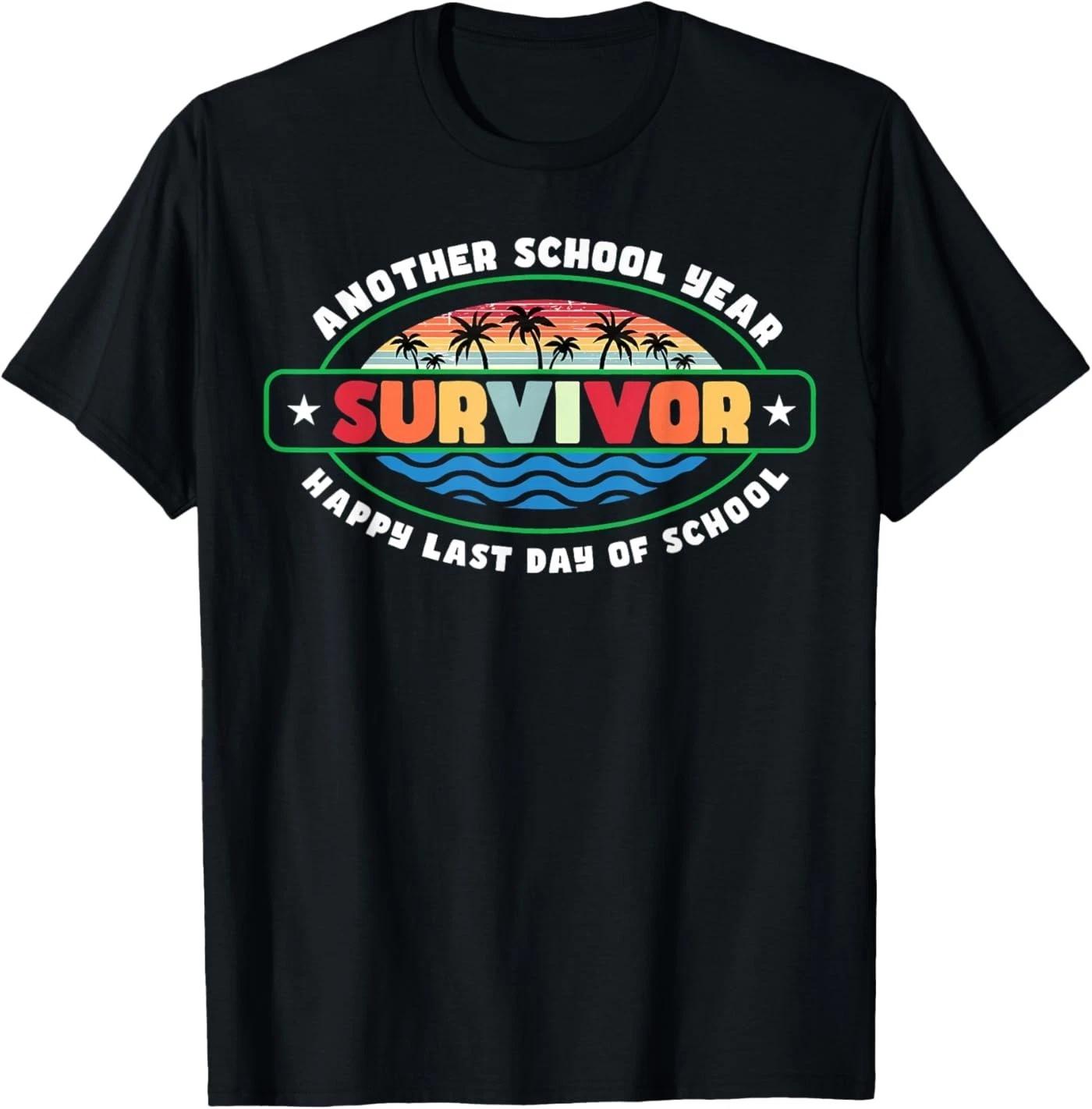 Another School Year Survivor The Longest School Year Ever T-Shirt 3XL