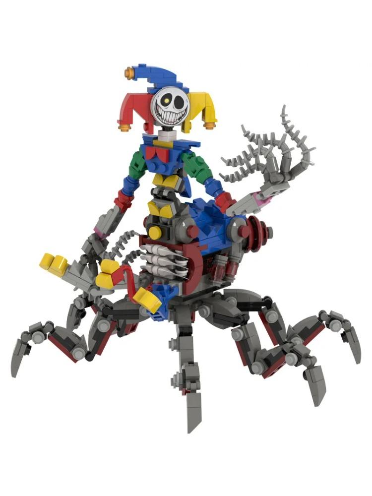 Monster Brick Room Music Stage Scene Cat Dragon Building Block Toy Game Bear Night Figure Birthday Gifts