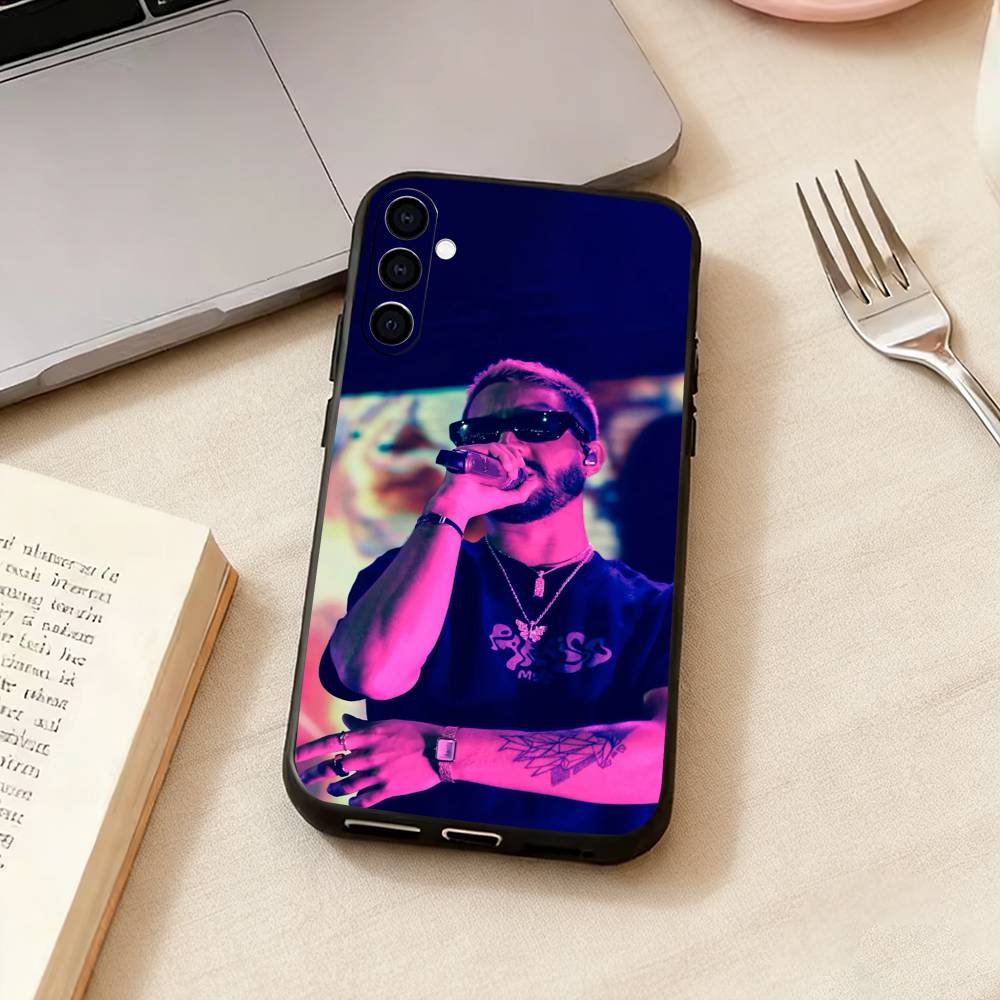 Singer M-mora E-ESTRELLA Phone Case For Samsung Galaxy A73,A72,A71,A70,A53,A52,A51,Others Soft Black Cover