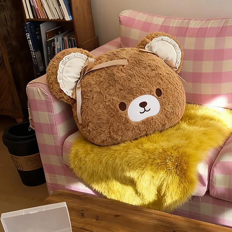 40Cm Animation Rilakkuma Hug Pillow Plush Plaything Room Sofa Decoration Lumbar Support Seat Cushion Sleep Companion Doll Christmas Present