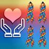 100 Pieces Autisms Awareness Ribbon Pins Satins Polyester Brooches Accessory for Charity Support and Social Cause