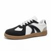 Takeaway Large-size Flat-bottomed Casual Lace-up Sports Single Shoes 22 Autumn New Lace-up German Training Shoes