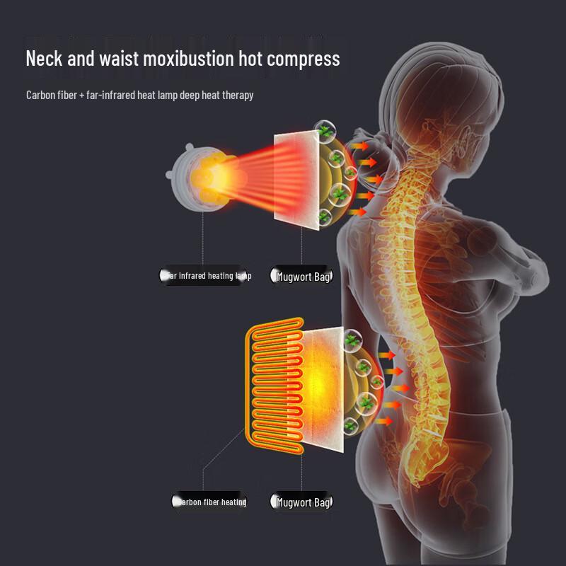 Full Body Electric Massage Mat with Heat and Airbags