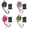 Polyester Travel Camping Lanyard With Lots Of Rings For Hanging Accessories Length Adjustable Hanger