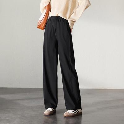SOFSIL 2026 Spring High-Waist Wide-Leg Pants
